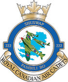Small image of the 222 Shuswap RCACS Crest