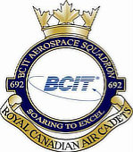 Small image of the 592 BCIT Aerospace RCACS Crest