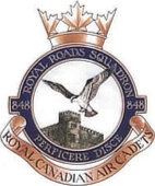 Small image of the 848 Royal Roads RCACS Crest