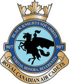Small image of the 907 Black Knights RCACS Crest